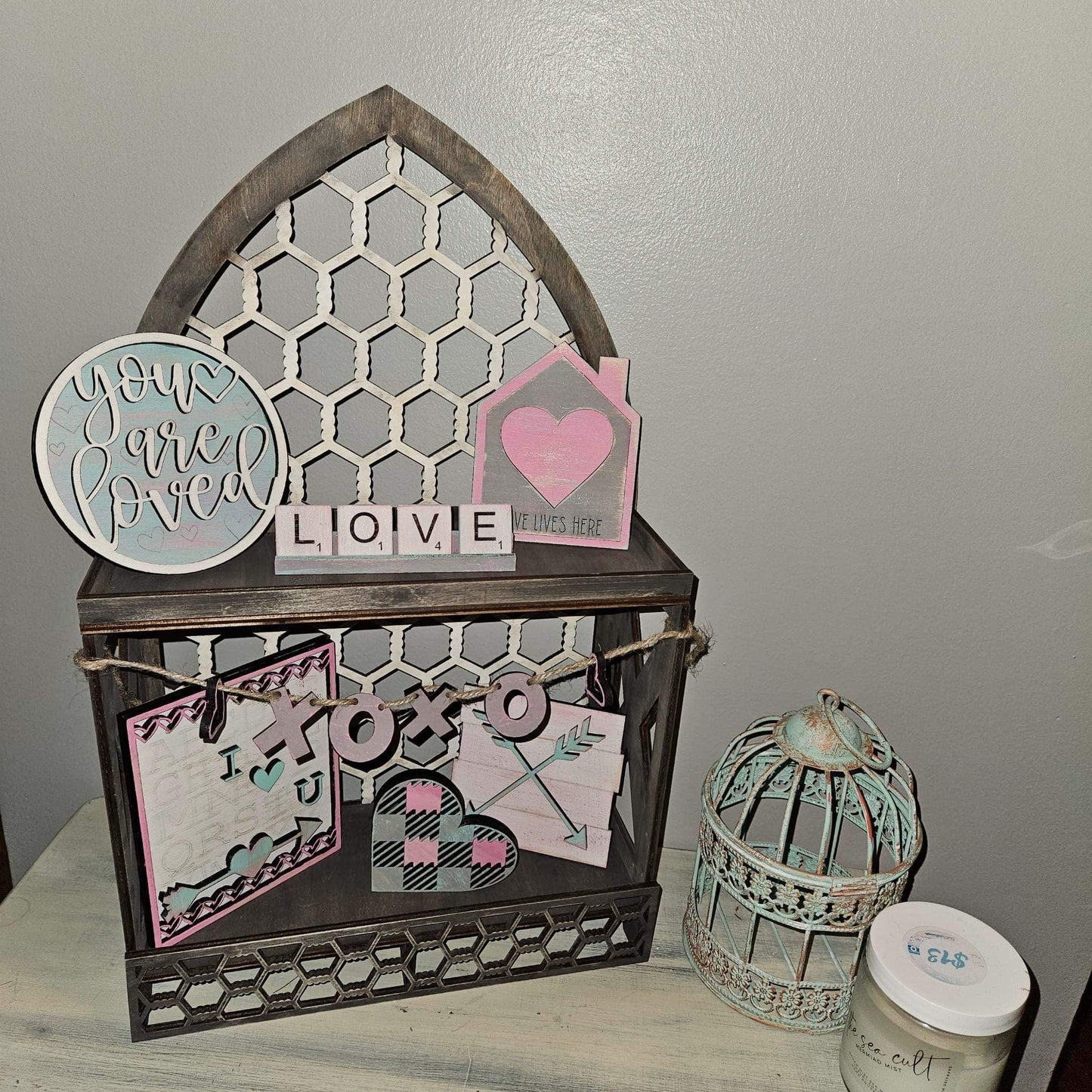 Tier Tray Decor: Valentines