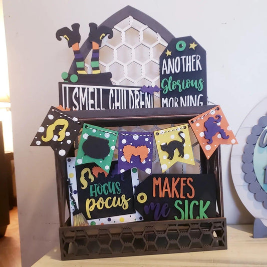 Tier Tray Decor: Hocus Pocus